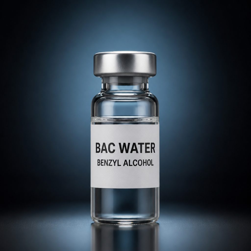 BAC Water (Benzyl Alcohol) research vial