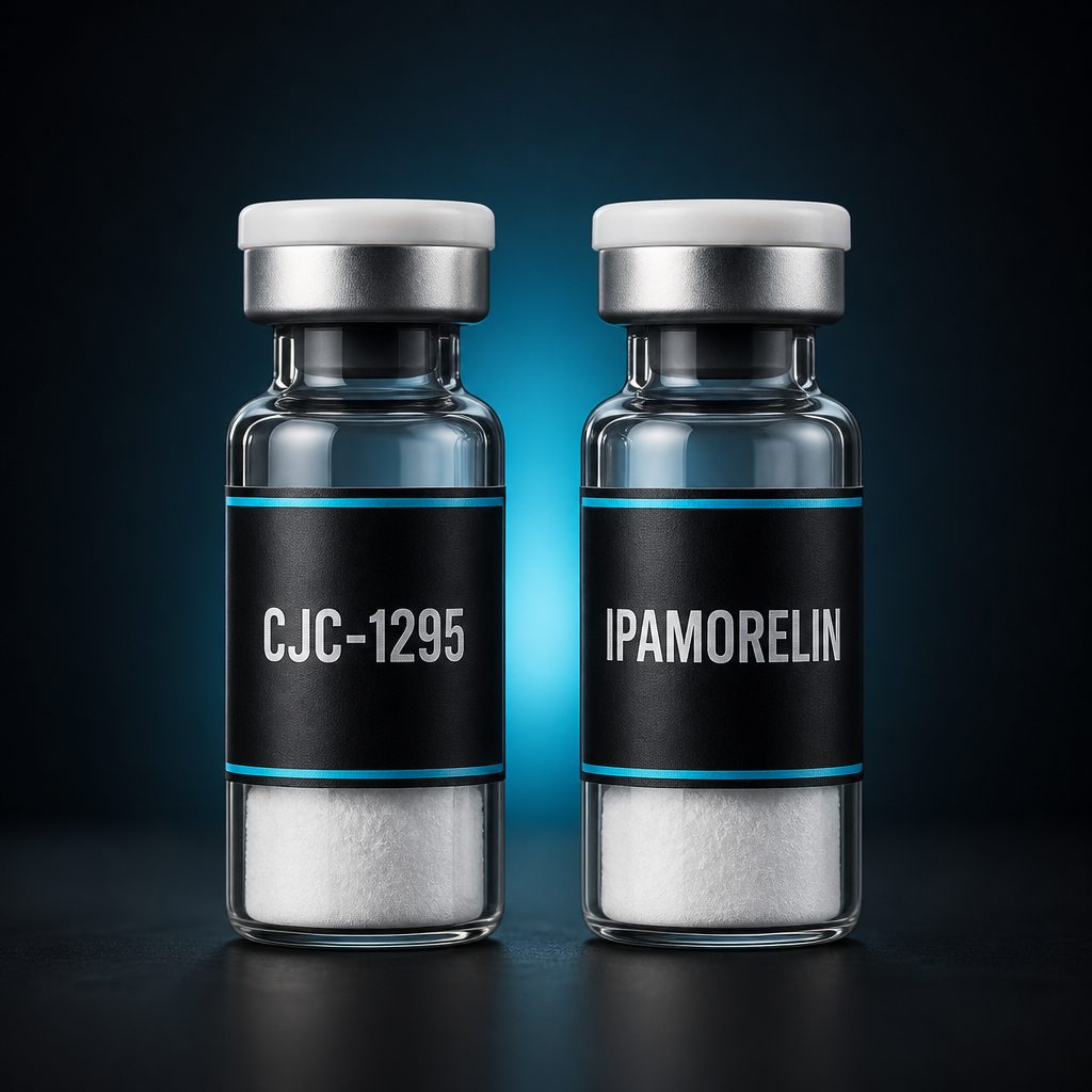CJC-1295 + Ipamorelin Blend research vial