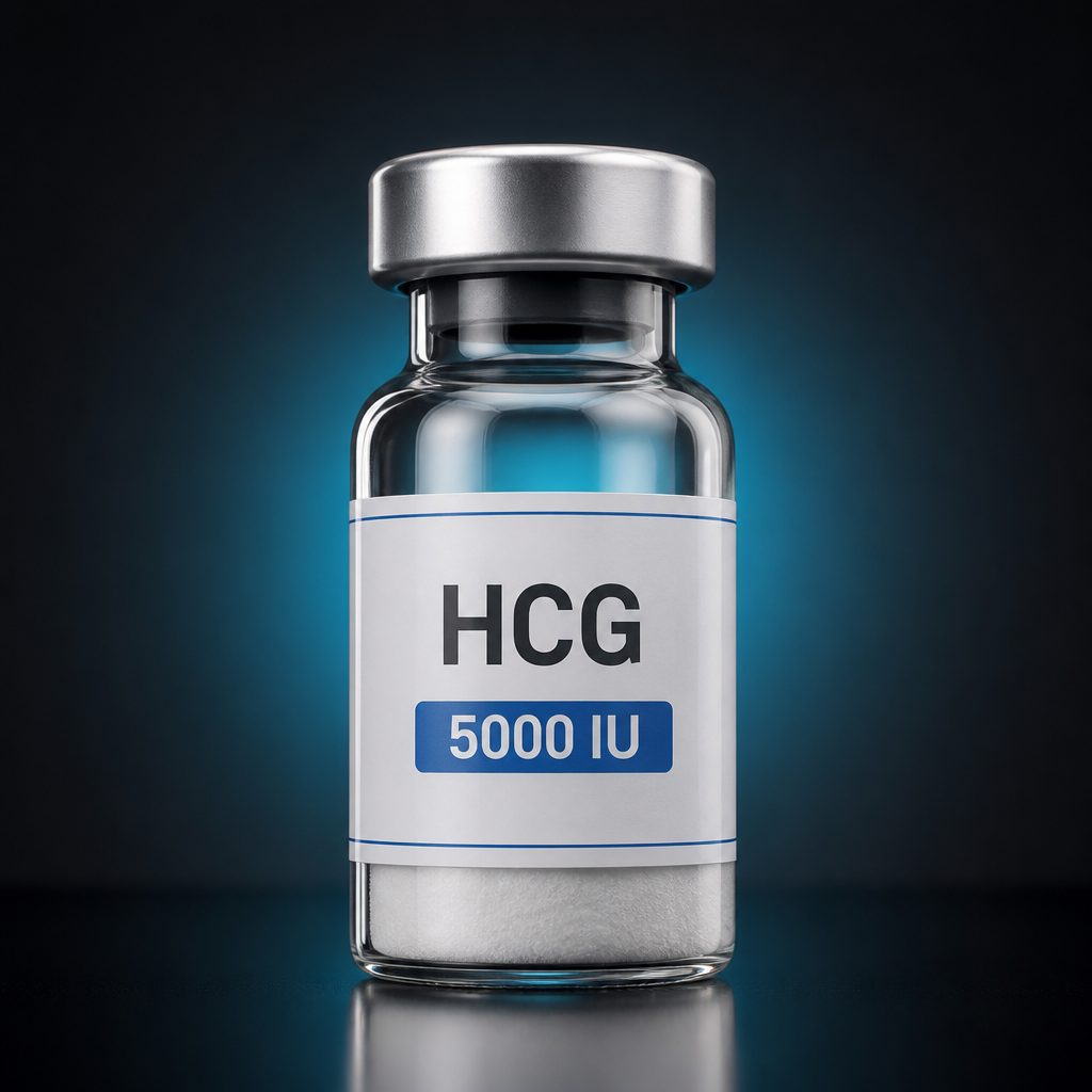 HCG research vial