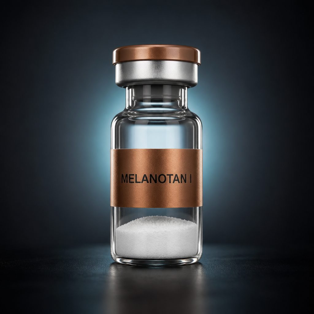 Melanotan I research vial